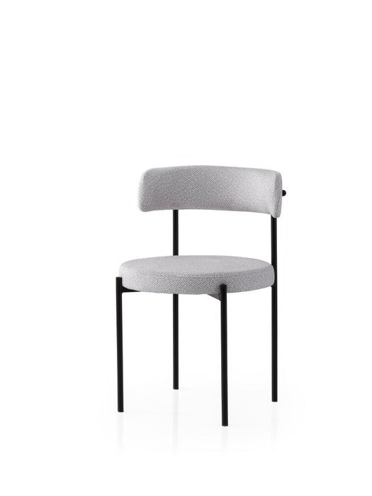 Hanah Home Gını - 4001 V2 Conjunto de Sillas Negro y Gris Hanah Home Gını - 4001 V2 Conjunto de Sillas Negro y Gris